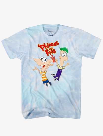 phineas and ferb t shirts walmart